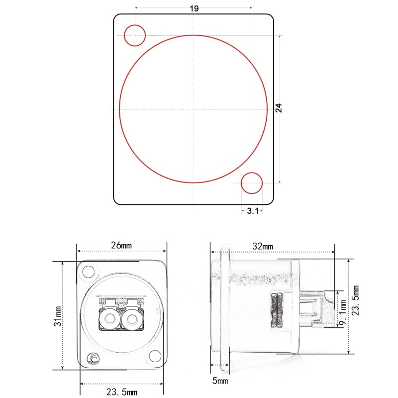 dau noi quang lc lc lap bang dieu khien