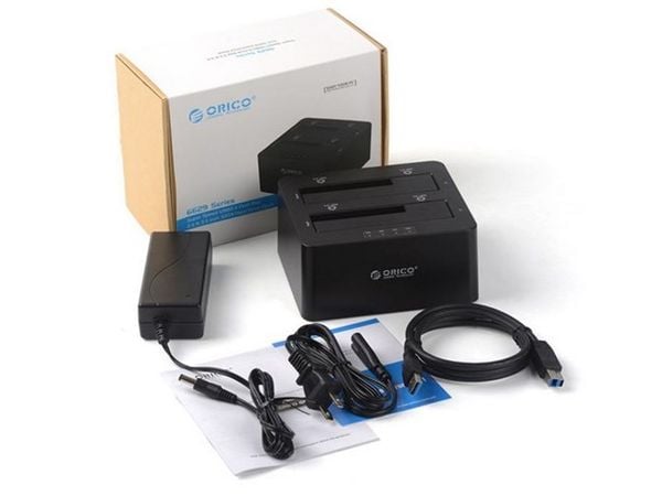 HDD Docking 2 khay ORICO 6629US3-C USB3.0 chính hãng - Phụ Kiện Điện Tử Việt Nam HDD Docking 2 khay ORICO 6629US3-C USB3.0 chính hãng - Phụ Kiện Điện Tử Việt Nam