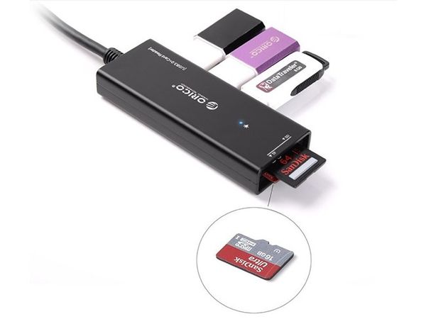 Bộ chia USB 2.0 3 Port + đầu đọc thẻ SD TF Orico H33TS-US - Phụ Kiện Điện Tử Việt Nam Bộ chia USB 2.0 3 Port + đầu đọc thẻ SD TF Orico H33TS-US - Phụ Kiện Điện Tử Việt Nam