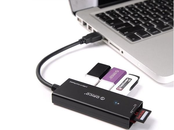 Bộ chia USB 2.0 3 Port + đầu đọc thẻ SD TF Orico H33TS-US - Phụ Kiện Điện Tử Việt Nam Bộ chia USB 2.0 3 Port + đầu đọc thẻ SD TF Orico H33TS-US - Phụ Kiện Điện Tử Việt Nam