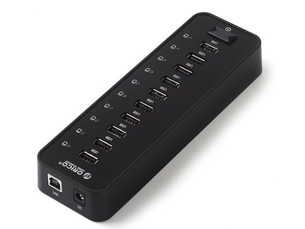 Bộ chia USB 2.0 10 cổng Orico P10-U2 hỗ trợ nguồn ngoài - Phụ Kiện Điện Tử Việt Nam Bộ chia USB 2.0 10 cổng Orico P10-U2 hỗ trợ nguồn ngoài - Phụ Kiện Điện Tử Việt Nam