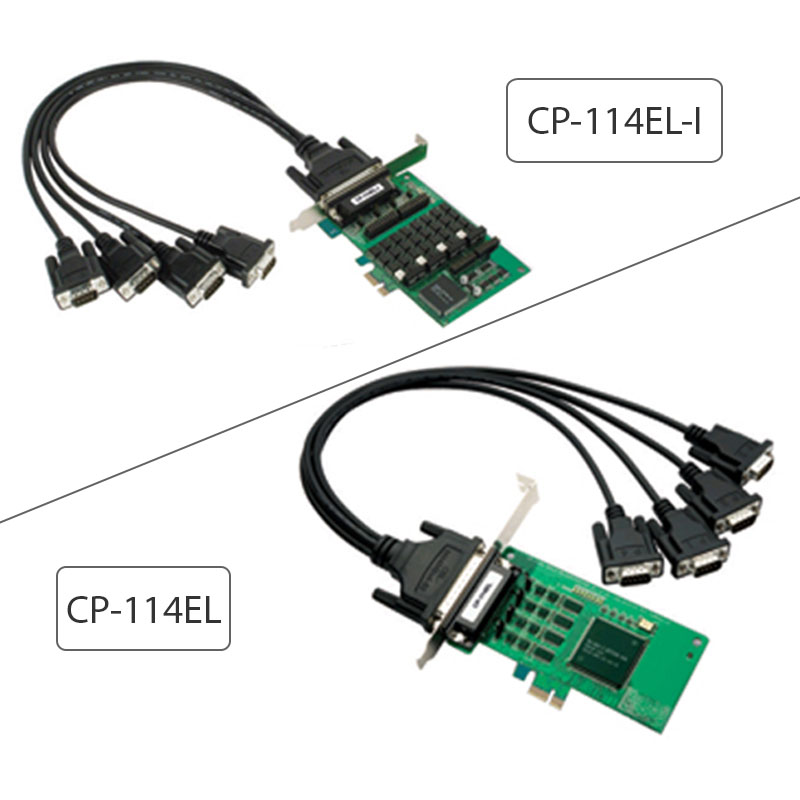 Card chuyển đổi PCI-E to 4x RS232/RS422/RS485 Moxa CP-114EL - Phụ Kiện Điện Tử Việt Nam pci-e rs232/rs485/rs422 moxa cp-114el