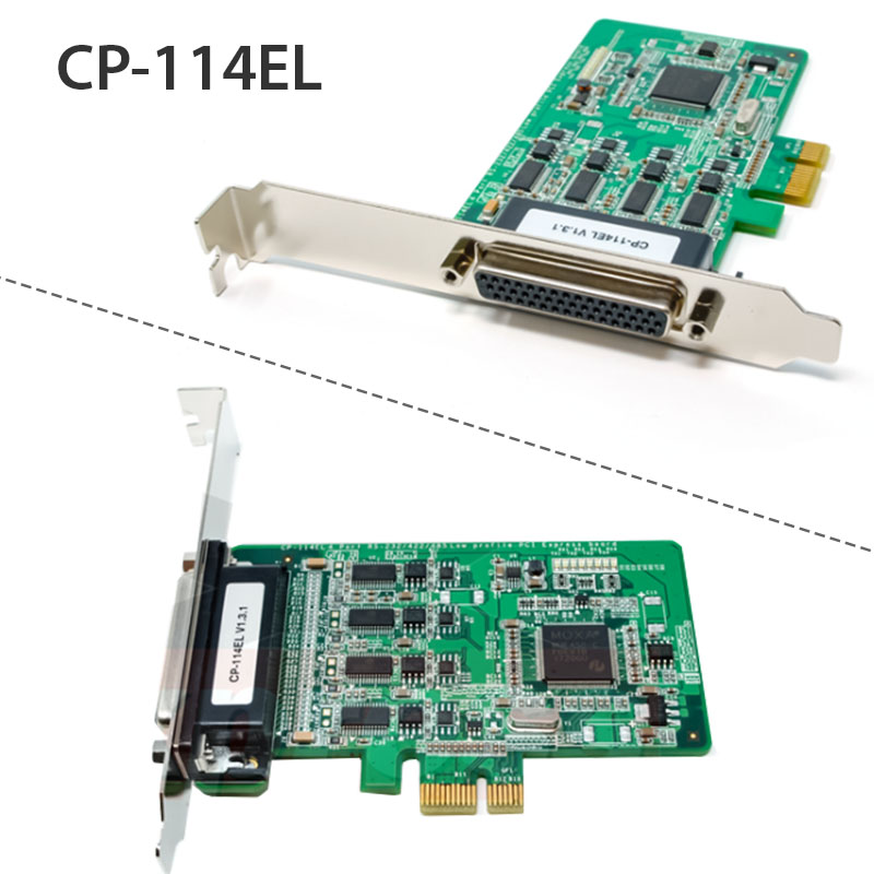 Card chuyển đổi PCI-E to 4x RS232/RS422/RS485 Moxa CP-114EL - Phụ Kiện Điện Tử Việt Nam pci-e rs232/rs485/rs422 moxa cp-114el