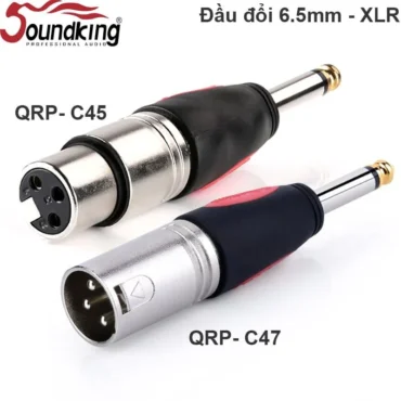 Đầu giắc âm thanh chuyển đổi 6.5mm mono sang XLR Soundking - Phụ Kiện Điện Tử Việt Nam