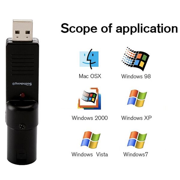 USB to XLR 3 pin male Soundking QRP-C60 - Phụ Kiện Điện Tử Việt Nam usb ra xlr đực soundking qrp-d60