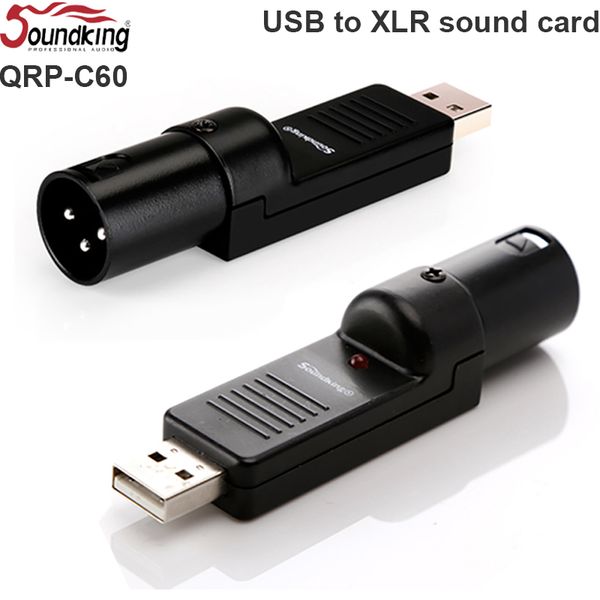 USB to XLR 3 pin male Soundking QRP-C60 - Phụ Kiện Điện Tử Việt Nam usb ra xlr đực soundking qrp-d60