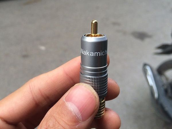 Rắc Audio RCA Nakamichi - Đầu bấm không hàn cáp AV RCA mạ vàng 10mm ( 1 chiếc) - Phụ Kiện Điện Tử Việt Nam Rắc Audio RCA Nakamichi - Đầu bấm không hàn cáp AV RCA mạ vàng 10mm ( 1 chiếc) - Phụ Kiện Điện Tử Việt Nam