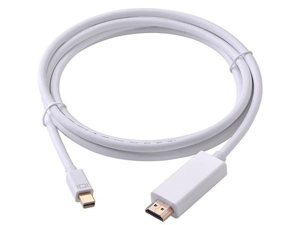 Dây cáp Mini DisplayPort. ThunderBolt to HDMI 3m - Phụ Kiện Điện Tử Việt Nam Dây cáp Mini DisplayPort. ThunderBolt to HDMI 3m - Phụ Kiện Điện Tử Việt Nam