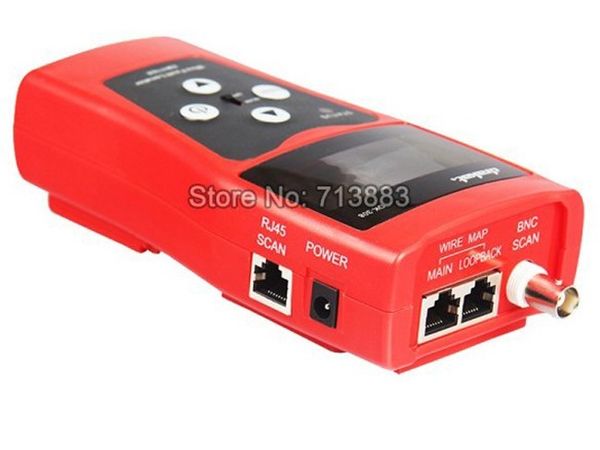 Bộ thiết bị đo kiểm tra dây cáp mạng RJ45 cáp điện thoại RJ11 cáp BNC dò vị trí đứt dây NOYAFA NF-308 - Phụ Kiện Điện Tử Việt Nam
