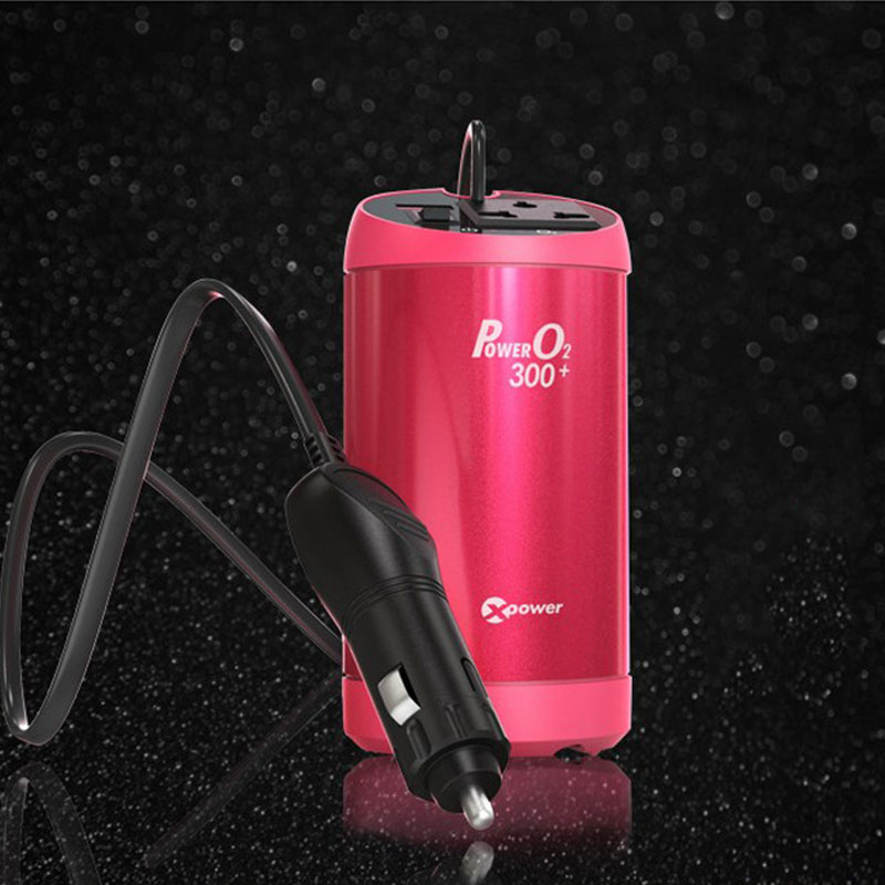 Tẩu sạc đổi nguồn 12V-220V 250W 1 cổng USB DC 5V-2.4A Xpower Nano O2 T300 - Phụ Kiện Điện Tử Việt Nam bo kich nguon 12vac ra 220vac 1 cong usb 5v-2.4a chinh hang xpower