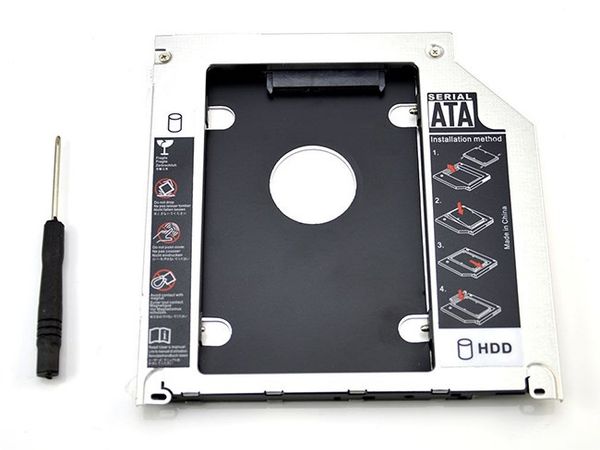 Second HDD Caddy Bay- Lắp ổ cứng thứ 2 cho Macbook qua khay CD 128mm*128mm*9.5mm - Phụ Kiện Điện Tử Việt Nam Second HDD Caddy Bay- Lắp ổ cứng thứ 2 cho Macbook qua khay CD 128mm*128mm*9.5mm - Phụ Kiện Điện Tử Việt Nam