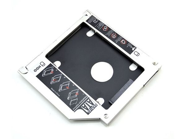 Second HDD Caddy Bay- Lắp ổ cứng thứ 2 cho Macbook qua khay CD 128mm*128mm*9.5mm - Phụ Kiện Điện Tử Việt Nam Second HDD Caddy Bay- Lắp ổ cứng thứ 2 cho Macbook qua khay CD 128mm*128mm*9.5mm - Phụ Kiện Điện Tử Việt Nam