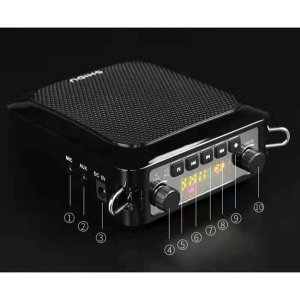 Máy trợ giảng có dây Shidu SD-S516 công suất 25W - Phụ Kiện Điện Tử Việt Nam Máy trợ giảng có dây Shidu SD-S516 công suất 25W - Phụ Kiện Điện Tử Việt Nam