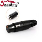 Đầu hàn jack XLR cannon Soundking Female QRP-C11 & Male QRP-C12 - Female l QRP-C11