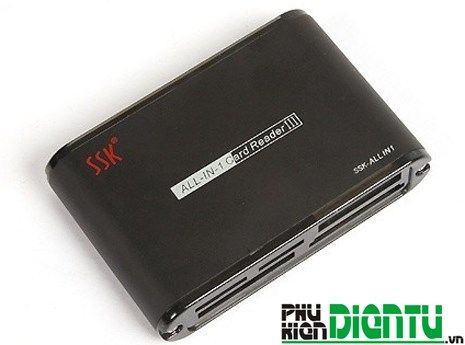 Đầu đọc thẻ đa năng SSK 025 vỏ sắt, đầu đọc thẻ phụ kiện điện tử - Phụ Kiện Điện Tử Việt Nam Đầu đọc thẻ đa năng SSK 025 vỏ sắt, đầu đọc thẻ phụ kiện điện tử - Phụ Kiện Điện Tử Việt Nam