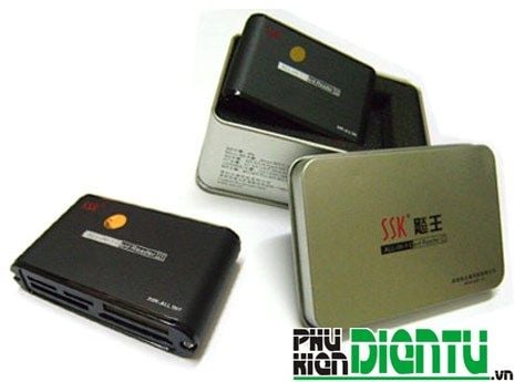 Đầu đọc thẻ đa năng SSK 025 vỏ sắt, đầu đọc thẻ phụ kiện điện tử - Phụ Kiện Điện Tử Việt Nam Đầu đọc thẻ đa năng SSK 025 vỏ sắt, đầu đọc thẻ phụ kiện điện tử - Phụ Kiện Điện Tử Việt Nam