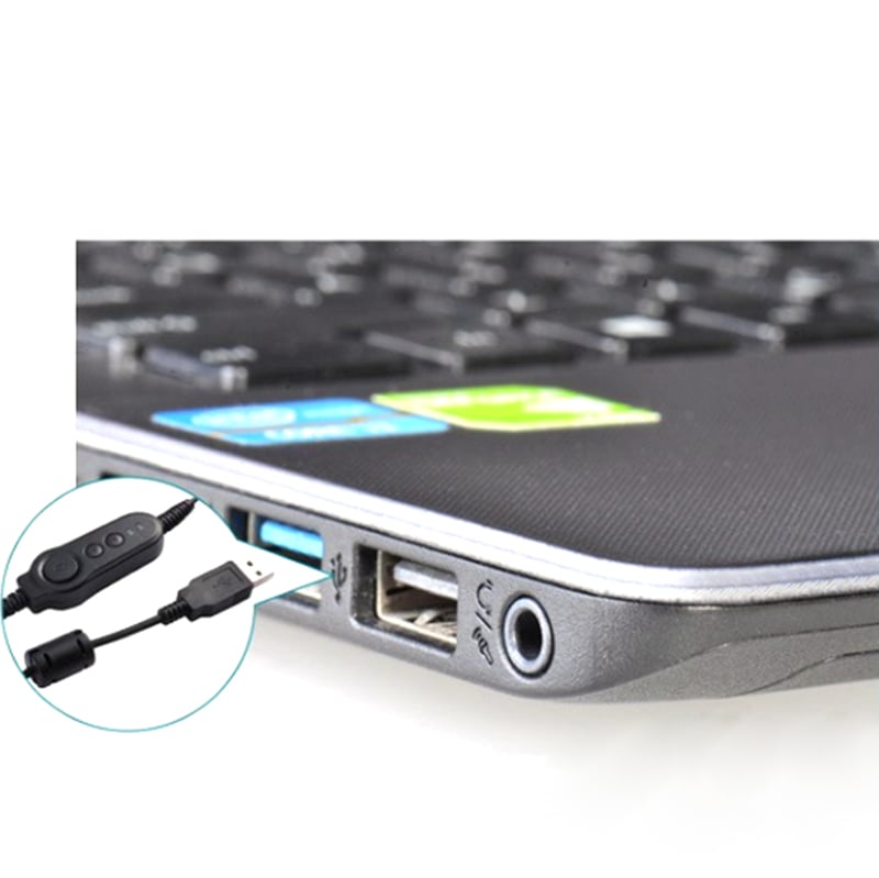 Tai nghe micro cho tổng đài viên chăm sóc khách hàng cắm cổng USB dùng cho PC Laptop Hion U60 - Phụ Kiện Điện Tử Việt Nam tai nghe 1 ben cho tong dai vien, chat skyper, facebook, zalo hion u60