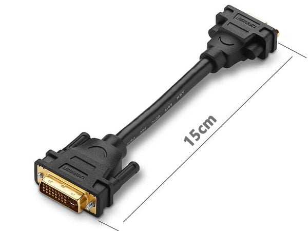 Cáp chuyển DVI 24+5 to VGA 15cm Ugreen 30499 - Phụ Kiện Điện Tử Việt Nam Cáp chuyển DVI 24+5 to VGA 15cm Ugreen 30499 - Phụ Kiện Điện Tử Việt Nam