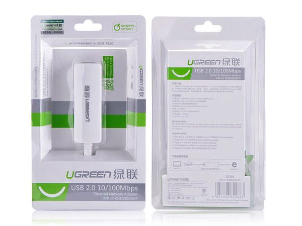 USB 2.0 sang LAN RJ45 10/100Mbps Ugreen 20268 - USB LAN cho Laptop PC Macbook - Phụ Kiện Điện Tử Việt Nam USB 2.0 sang LAN RJ45 10/100Mbps Ugreen 20268 - USB LAN cho Laptop PC Macbook - Phụ Kiện Điện Tử Việt Nam