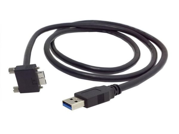 Cáp USB 3.0 Type B cho camera công nghiệp có vít khoá 1.2 mét - Phụ Kiện Điện Tử Việt Nam Cáp USB 3.0 Type B cho camera công nghiệp có vít khoá 1.2 mét - Phụ Kiện Điện Tử Việt Nam