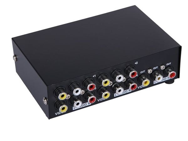 Bộ chuyển mạch tín hiệu AV Video & Audio 4 ra 1 cổng MT-VIKI MT-431AV - Phụ Kiện Điện Tử Việt Nam