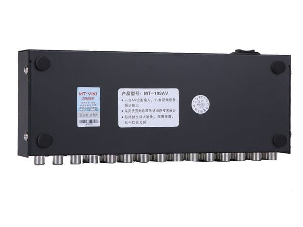 Bộ chia tín hiệu AV Video Audio 1 ra 8 cổng MT-VIKI MT-108AV - Phụ Kiện Điện Tử Việt Nam Bộ chia tín hiệu AV Video Audio 1 ra 8 cổng MT-VIKI MT-108AV - Phụ Kiện Điện Tử Việt Nam