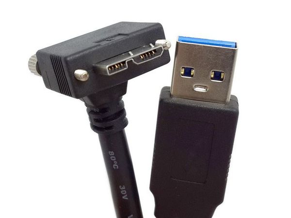 Cáp USB 3.0 Type B cho camera công nghiệp có vít khoá 1.2 mét - Phụ Kiện Điện Tử Việt Nam Cáp USB 3.0 Type B cho camera công nghiệp có vít khoá 1.2 mét - Phụ Kiện Điện Tử Việt Nam