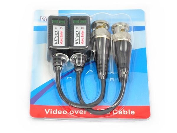 Video Balun UTP-202A - Khuếch đại tín hiệu Video BNC qua cáp mạng cáp điện - Phụ Kiện Điện Tử Việt Nam Video Balun UTP-202A - Khuếch đại tín hiệu Video BNC qua cáp mạng cáp điện - Phụ Kiện Điện Tử Việt Nam