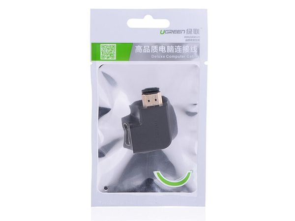 Đầu HDMI bẻ góc khuỷu tay (bên trái) Ugreen 20111 - Phụ Kiện Điện Tử Việt Nam Đầu HDMI bẻ góc khuỷu tay (bên trái) Ugreen 20111 - Phụ Kiện Điện Tử Việt Nam