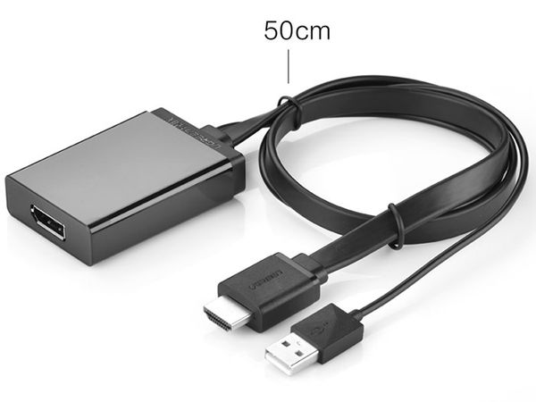 HDMI to Displayport Ugreen 40238 hỗ trợ 4K 30Hz - Phụ Kiện Điện Tử Việt Nam HDMI to Displayport Ugreen 40238 hỗ trợ 4K 30Hz - Phụ Kiện Điện Tử Việt Nam