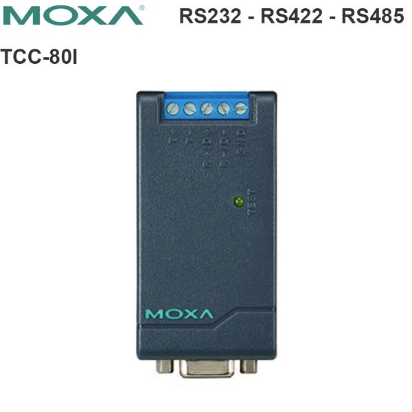 RS232 to RS422 RS485 converter Moxa TCC-80I - Phụ Kiện Điện Tử Việt Nam rs232 ra rs422/485 moxa tcc80i