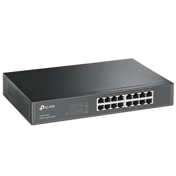 Bộ chia switch mạng 16 cổng gigabit TP-LINK TL-SG1016D - Phụ Kiện Điện Tử Việt Nam TL-SG1016D