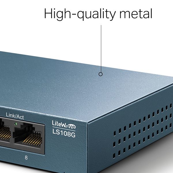 Switch chia mạng 8 cổng LAN RJ45 gigabit TP-LINK LS108G - Phụ Kiện Điện Tử Việt Nam switch chia mang 8 cong tplink gigabit ls108g