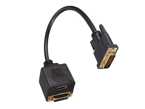 Cáp chia DVI-I 24+5 male to HDMI + DVI-D 24+1 - Phụ Kiện Điện Tử Việt Nam Cáp chia DVI-I 24+5 male to HDMI + DVI-D 24+1 - Phụ Kiện Điện Tử Việt Nam