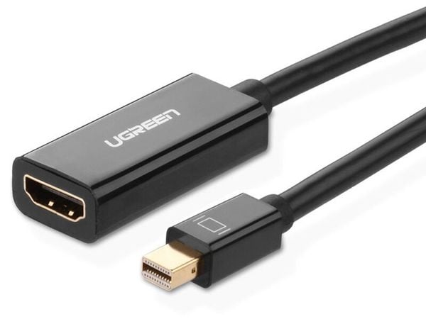 Mini Displayport to HDMI 20Cm 1080P Ugreen 10461 - Phụ Kiện Điện Tử Việt Nam Mini Displayport to HDMI 20Cm 1080P Ugreen 10461 - Phụ Kiện Điện Tử Việt Nam
