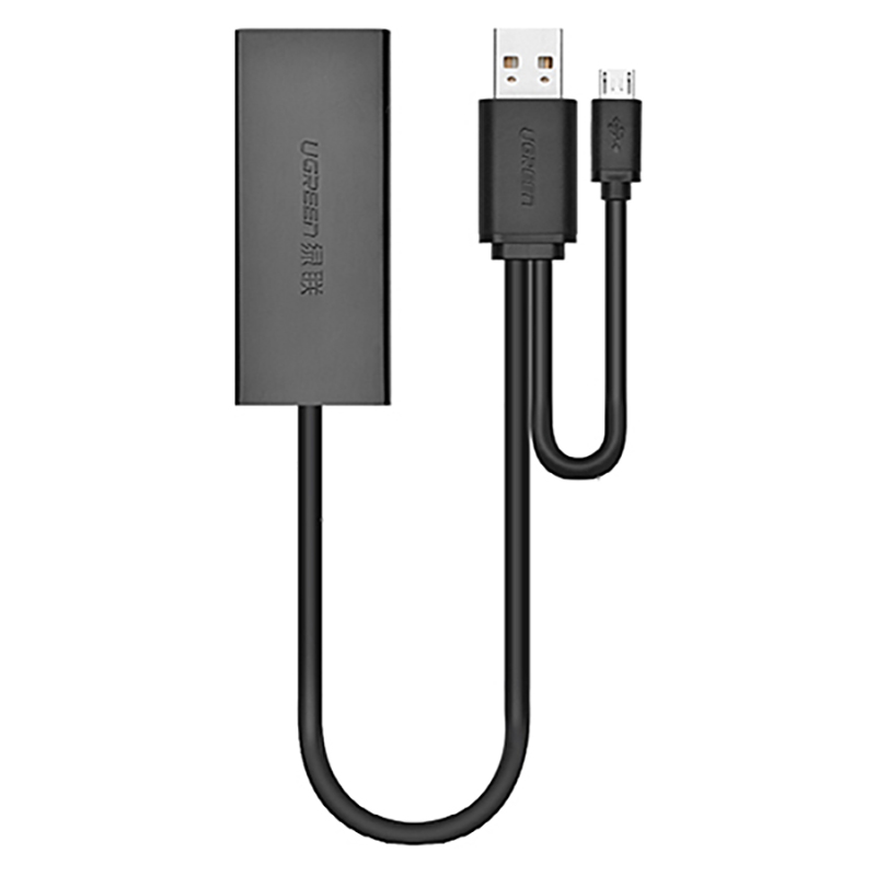 USB Micro USB sang LAN 100Mbps 20Cm UGREEN 30219 - Phụ Kiện Điện Tử Việt Nam usb sang lan ugreen