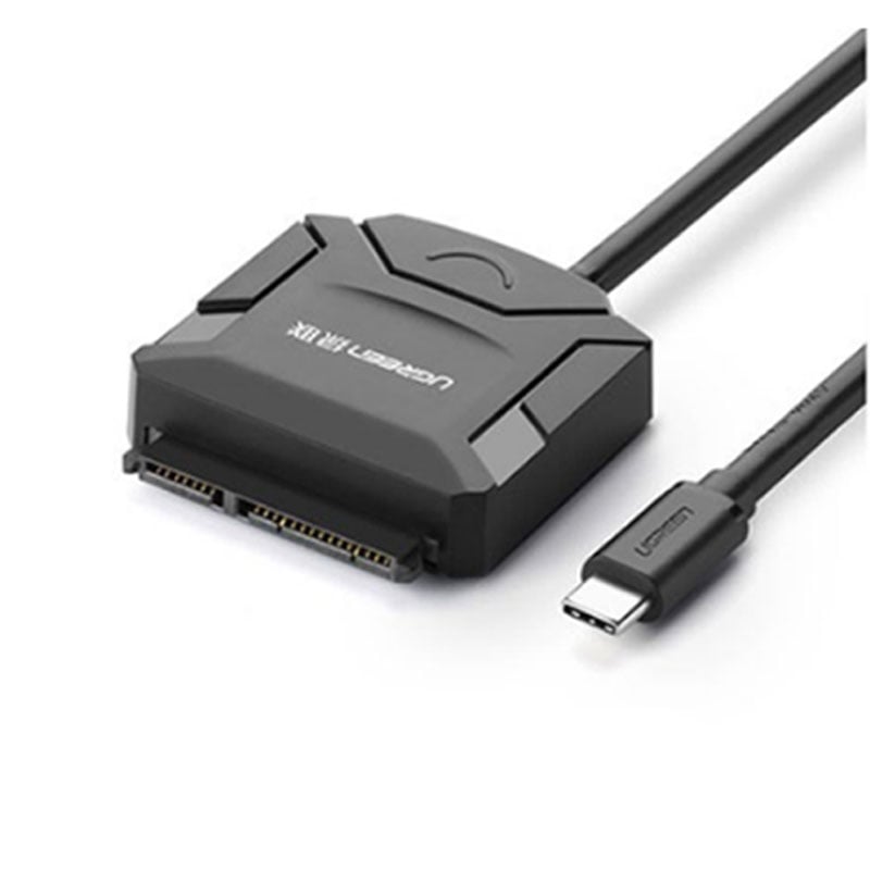 USB-C sang SATA III HDD SSD 2.5 3.5'' có cấp nguồn 12V Ugreen 40272 - Phụ Kiện Điện Tử Việt Nam usb 3.0 type-c sang sata ugreen 40272