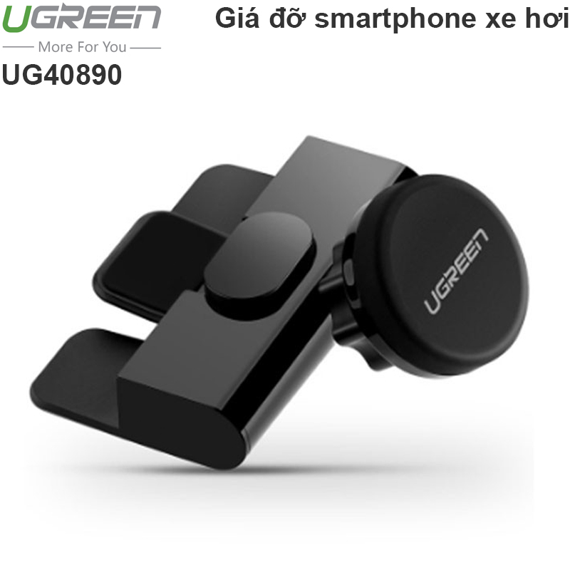 Giá đỡ Điện thoại Smartphone hút nam châm kẹp cửa CD xe hơi UGREEN 40890 - Phụ Kiện Điện Tử Việt Nam ugreen 40890