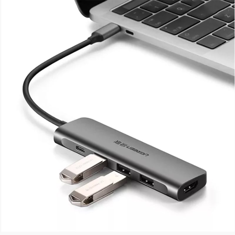 ugreen 50209 usb type-c ra hdmi va usb 3.0 3 cong
