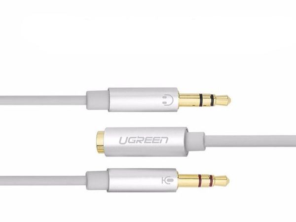 Cáp audio 3.5mm 2 vào 1 micro + audio 20Cm Ugreen 10790 - Phụ Kiện Điện Tử Việt Nam Cáp audio 3.5mm 2 vào 1 micro + audio 20Cm Ugreen 10790 - Phụ Kiện Điện Tử Việt Nam