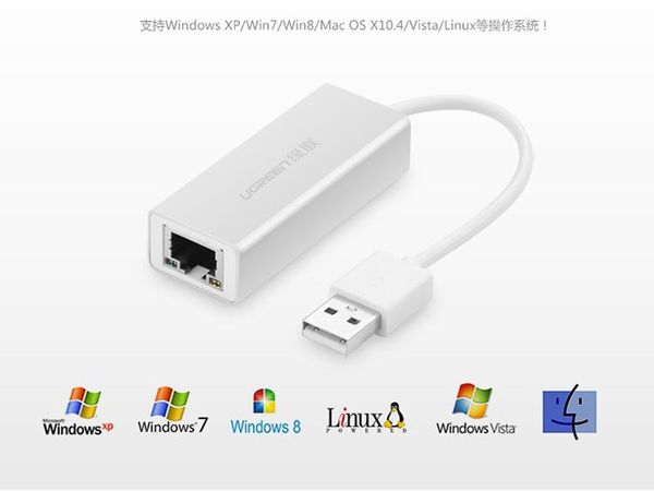 USB 2.0 to LAN 100MB Ugreen 20257 vỏ nhôm - Phụ Kiện Điện Tử Việt Nam USB 2.0 to LAN 100MB Ugreen 20257 vỏ nhôm - Phụ Kiện Điện Tử Việt Nam