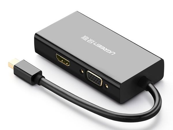Mini Displayport to HDMI DVI VGA Ugreen 20418 hỗ trợ 4K - Phụ Kiện Điện Tử Việt Nam