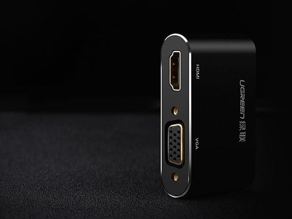 Mini Displayport to HDMI và VGA Ugreen 20421 hỗ trợ 4K - Phụ Kiện Điện Tử Việt Nam Mini Displayport to HDMI và VGA Ugreen 20421 hỗ trợ 4K - Phụ Kiện Điện Tử Việt Nam