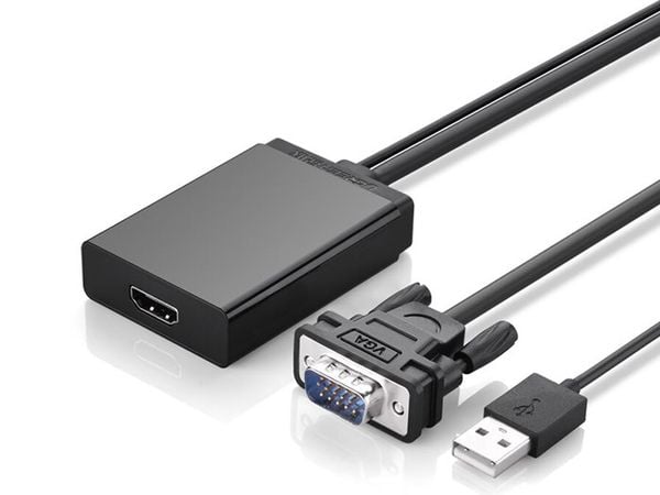 VGA sang HDMI full HD1080P 1 mét Ugreen 40213 - Phụ Kiện Điện Tử Việt Nam