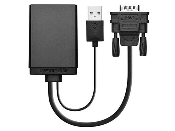 VGA sang HDMI full HD1080P 1 mét Ugreen 40213 - Phụ Kiện Điện Tử Việt Nam