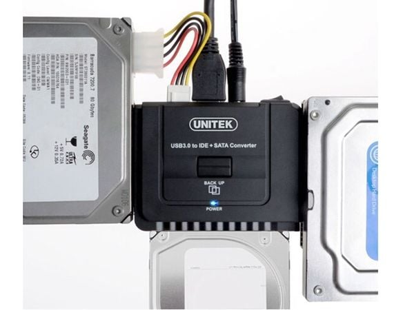 Box USB 3.0 To SATA+IDE Unitek Y-3322A - Phụ Kiện Điện Tử Việt Nam Box USB 3.0 To SATA+IDE Unitek Y-3322A - Phụ Kiện Điện Tử Việt Nam