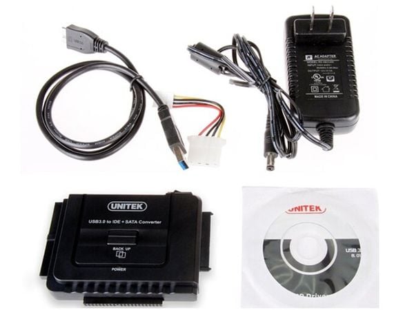 Box USB 3.0 To SATA+IDE Unitek Y-3322A - Phụ Kiện Điện Tử Việt Nam Box USB 3.0 To SATA+IDE Unitek Y-3322A - Phụ Kiện Điện Tử Việt Nam