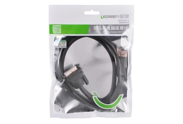 Dây cáp Displayport to DVI 24+1 full HD 1080P UGREEN 1M 1.5M 2M 3M 5M 8M - Phụ Kiện Điện Tử Việt Nam Displayport to DVI