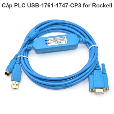 Cáp lập trình USB-1761-1747-CP3 For Rockwell PLC AB 1000/1200/1500 SLC -03/04/05 - Phụ Kiện Điện Tử Việt Nam