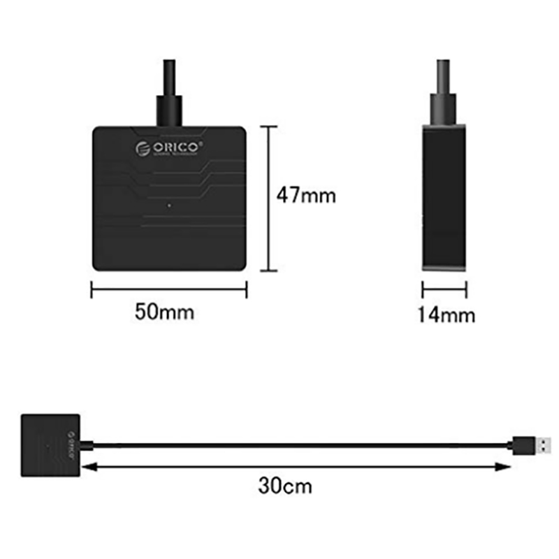 USB 3.0 sang SATA cho HDD SSD 2.5 ORICO 27UTS - Phụ Kiện Điện Tử Việt Nam usb 3.0 sang sata 3 orico 27uts